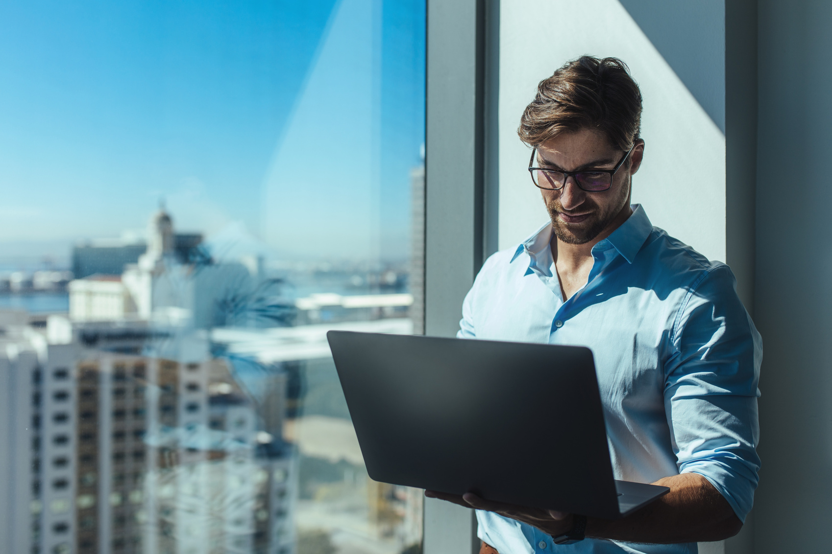 Business Investor Standing 